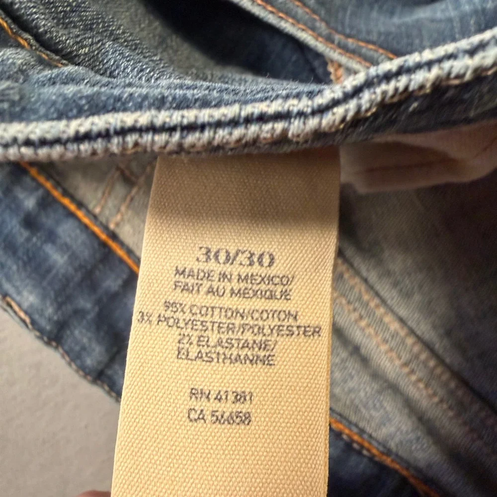 Denim & Supply Ralph Lauren Mens Slim Fit Jeans Blue Wash 30x30 RN41381